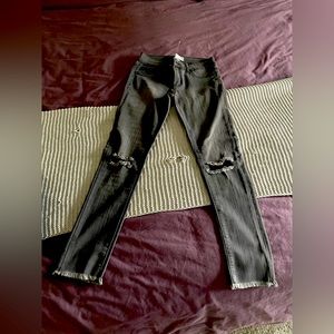 Blue Asphalt NWT jegging in black